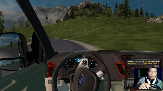 ETS2- Lái Ford Transit Đưa Hàng Cứu TrợLên Vùng Cao Gặp nhiều khúc cua nguy hiểm смотреть онлайн