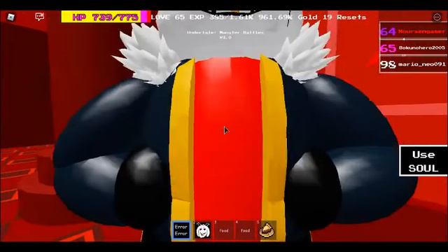 Underfell Sans | Undertale Monster Battles [AU Boss]/Roblox. смотреть онлайн