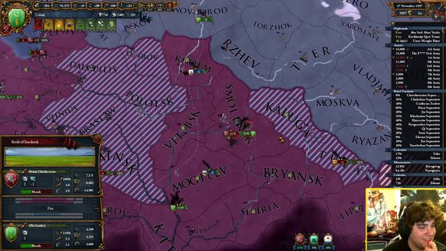 Europa Universalis 4 Co-op Uzbek "War on Lithuania!" EP:22 [Cossacks] смотреть онлайн