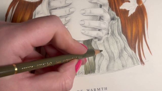 Colour with me in Christine Karron wildflower folk смотреть онлайн