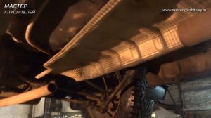 Замена резонатора на Renault Duster