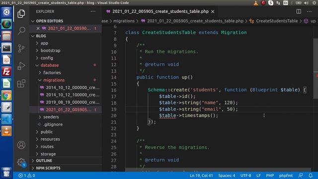 Learn Laravel 8 Tutorials in Hindi - #24 - Migration - Add Table Columns & Column Modifiers смотреть онлайн
