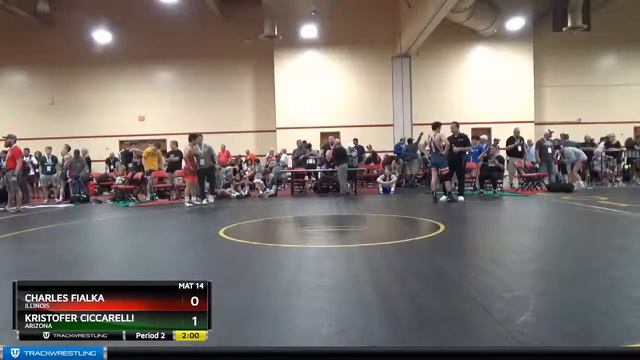 16U 145 Charles Fialka Illinois Vs Kristofer Ciccarelli Arizona смотреть онлайн