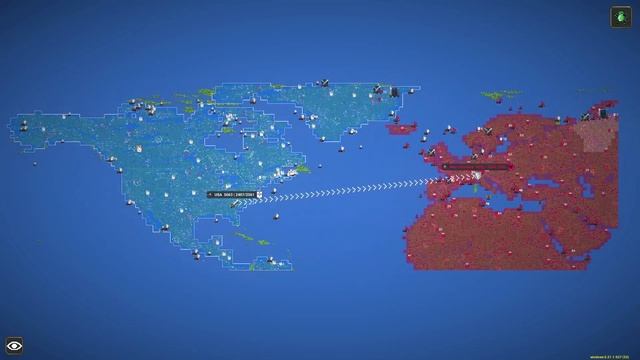 WorldBox Timelapse | USA VS Nazi Germany смотреть онлайн