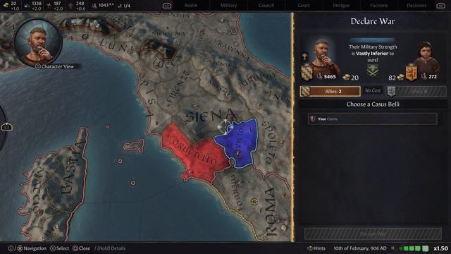 Crusader Kings III - House Tuscany : Episode 2 смотреть онлайн