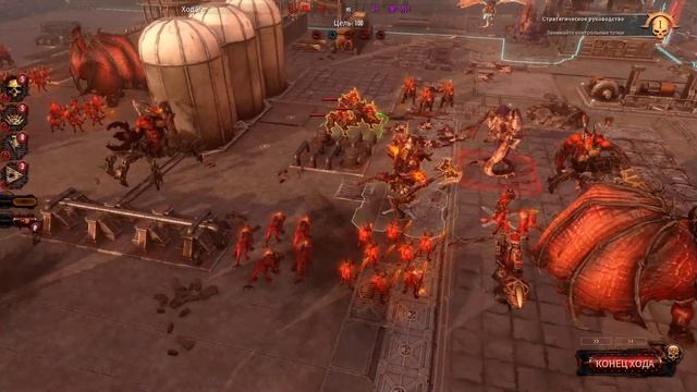 Daemons of Khorne Warhammer 40,000 НОВАЯ РАССА ДЕМОНОВ Геймплей смотреть онлайн