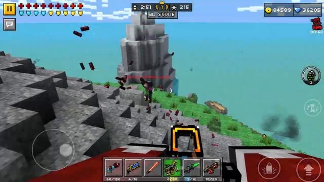 PIXEL GUN 3D CHEATER INFINITY BOMBS KA-BOOM!! How Alucard met a cheater & Gameplay. смотреть онлайн