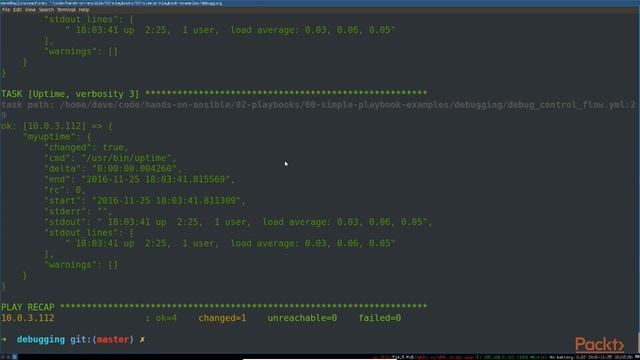 Ansible 2 for Beginners : Debugging and Troubleshooting | packtpub.com смотреть онлайн