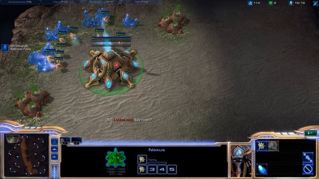 Starcraft 2 - Suprise SCV rush? I THINK NOT! смотреть онлайн