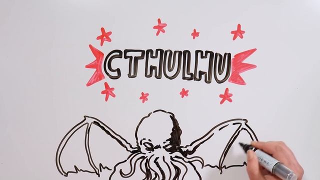 CTHULHU, THE DEITY OF TERROR | Draw My Life смотреть онлайн