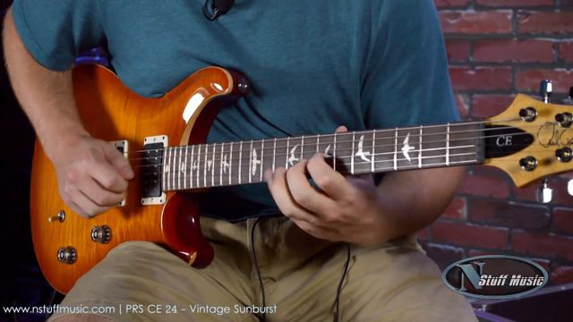 PRS CE 24 - Vintage Sunburst смотреть онлайн