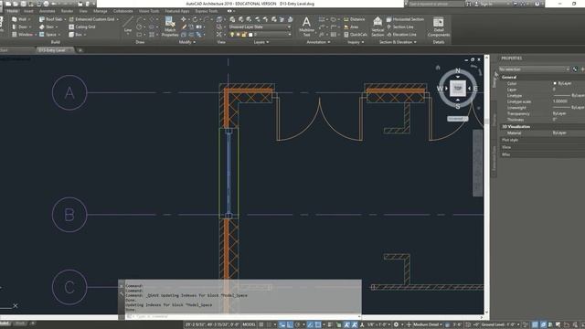 Autocad Architectural 2019 - Adding Windows смотреть онлайн