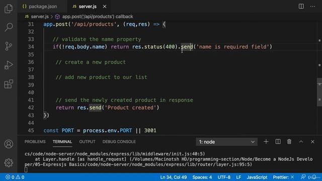 LESSON 7 - POST API Endpoint смотреть онлайн