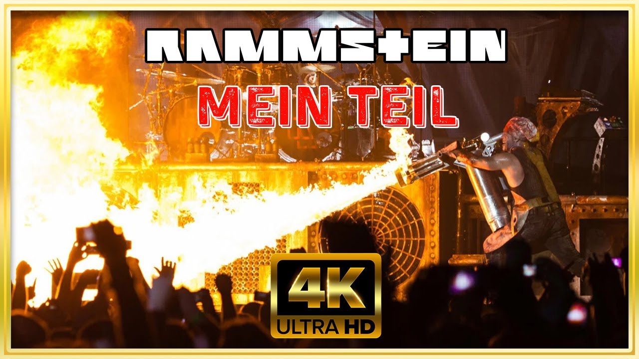 Rammstein - Mein Teil 4K  60fps - Hurricane Festival 2013 HD 2160p Video Remaster HQ