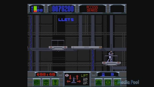 The Lawnmower Man (SNES) Playthrough longplay video game смотреть онлайн