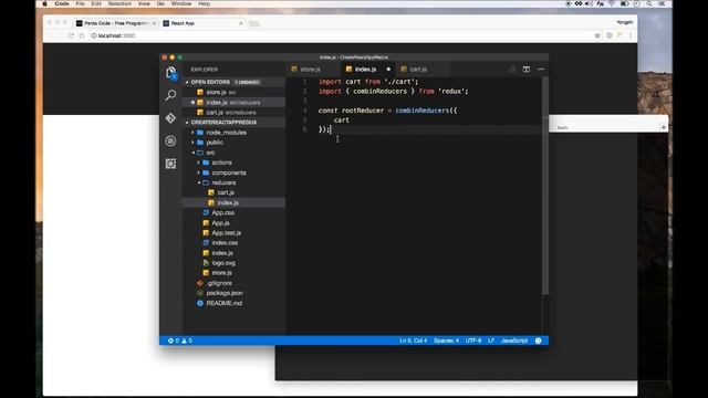How To Add Redux To Create React App (1/3) смотреть онлайн