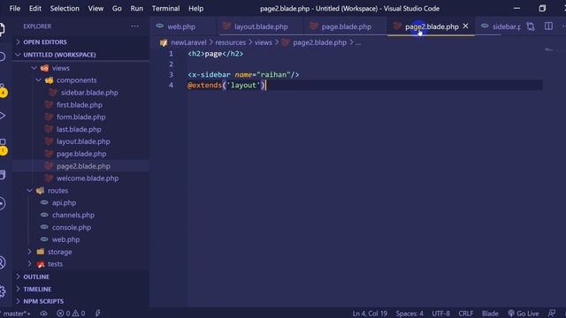 Laravel 7 Tutorial for beginners in Bangla #19 @section and @extends смотреть онлайн