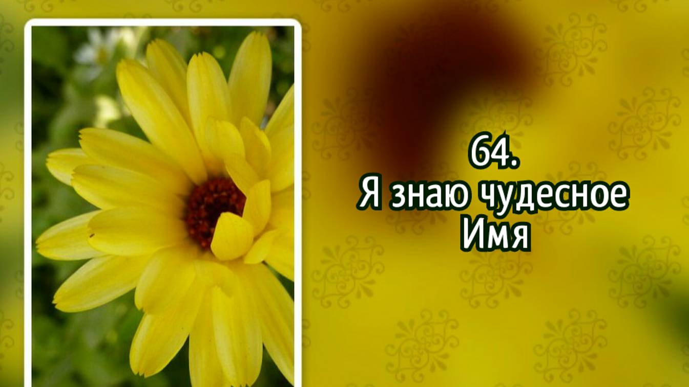 Гимны надежды 64 Я знаю чудесное Имя (-) смотреть онлайн