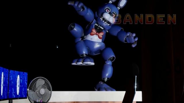 Everyone transforms behind the desk - Five Nights at Freddy's: Security Breach смотреть онлайн