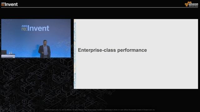 AWS re:Invent 2015 | (DAT312) Using Amazon Aurora for Enterprise Workloads смотреть онлайн