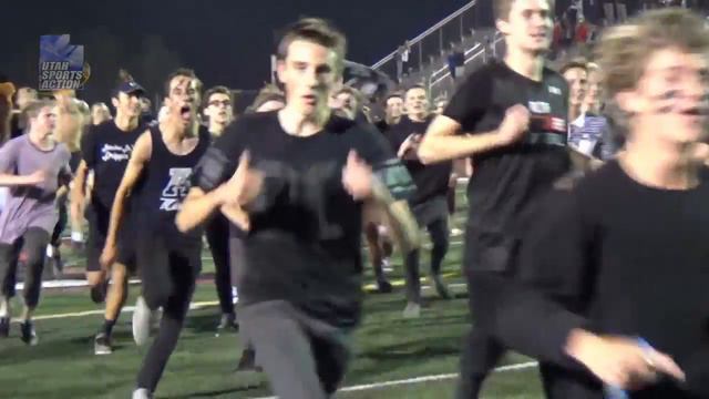 Utah High School Football: Alta H.S. students rush the field. смотреть онлайн
