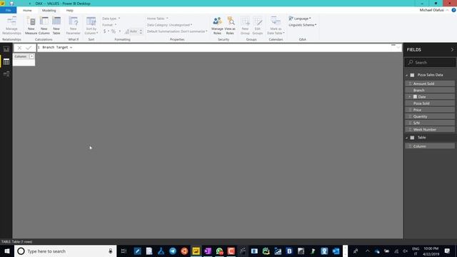 Power BI DAX #3: VALUES, another must know DAX formula смотреть онлайн
