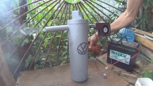 самодельный Дымогенератор для холодного копчения