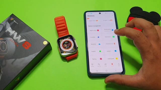 Connect With HW8 Ultra Smartwatch With Phone | Hw 8 Ultra Connect With Wearfit Pro App смотреть онлайн
