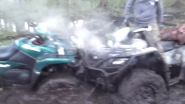 Suzuki Kingquad 750 Błotko смотреть онлайн