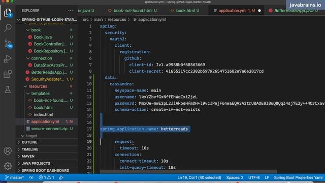 12 Implementing the Book view flow - Build a book tracker app (Spring Boot + Cassandra) смотреть онлайн
