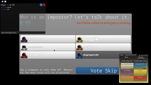ROBLOX IMPOSTOR SCRIPT PASTEBIN ESP, SPEED AND NOCLIP смотреть онлайн