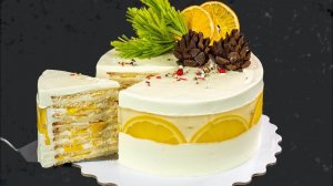 НЕЖНЫЙ ПЕСОЧНЫЙ ТОРТ к НОВОГОДНЕМУ столу- Я - ТОРТодел!