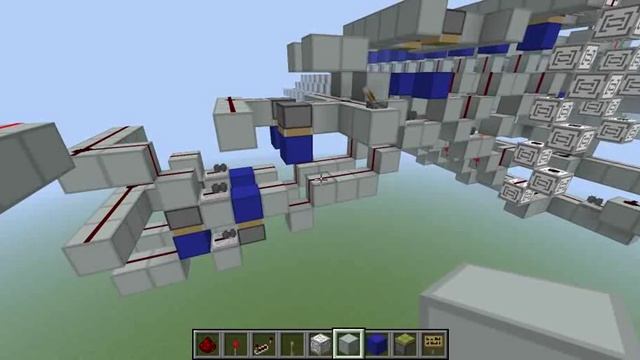 Строим компьютер в Minecraft: Эпизод 8 - ЦП 2 (Ещё 4 регистра) смотреть онлайн