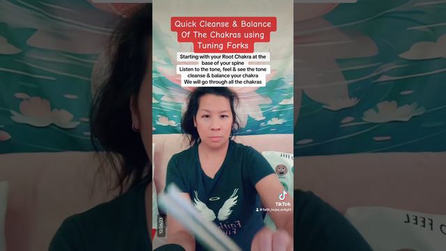 Quick Cleanse & Balance of the Chakras using Tuning Forks #tuningforks #frequency смотреть онлайн