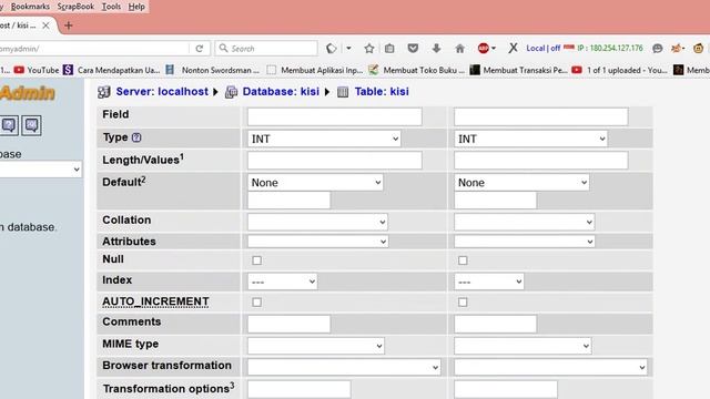 02. Langkah Pertama membuat database dan tabel смотреть онлайн