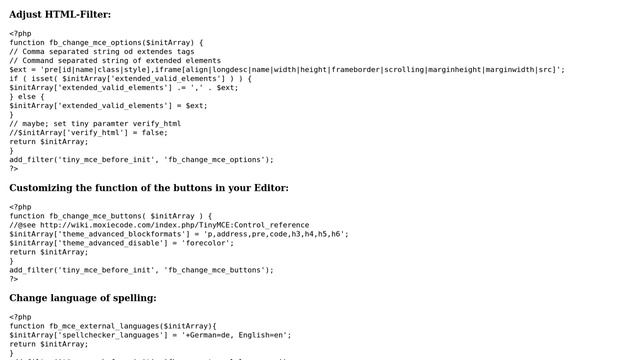 Wordpress: Limiting allowed html elements/strip harmful scripts from editor смотреть онлайн
