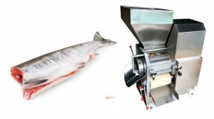 Пресс для производства рыбного фарша_ неопресс SZC-1000 fish meat bone deboner separator