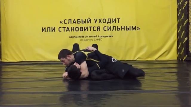 Grappling. Грэпплинг. BJJ. Удушение Север-Юг через руку