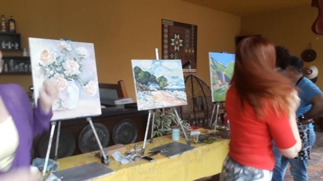 уроки живописи в Берлине Макс Скоблинский. смотреть онлайн