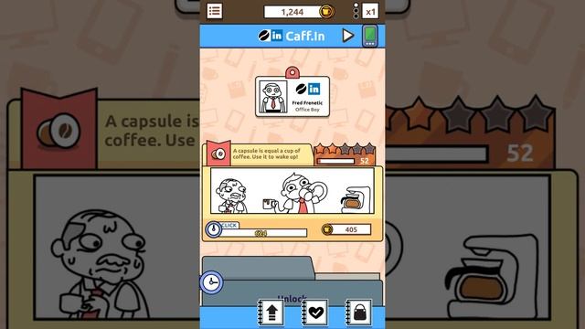 Coffeeholic - Caffeine Rush Simulator Clicker - Android Gameplay смотреть онлайн
