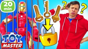 Той Мастер обнаруживает врагов с помощью очков и борется с десептиконами! Видео для мальчиков