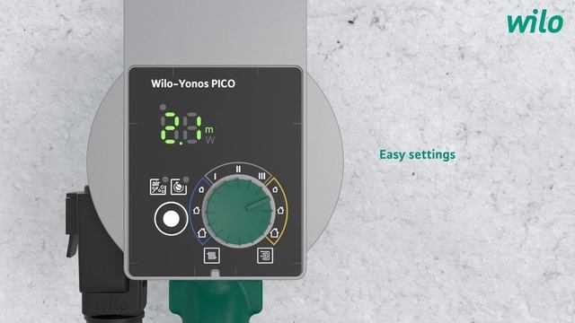 WILO   Циркуляционный насос Wilo Yonos PICO на англ