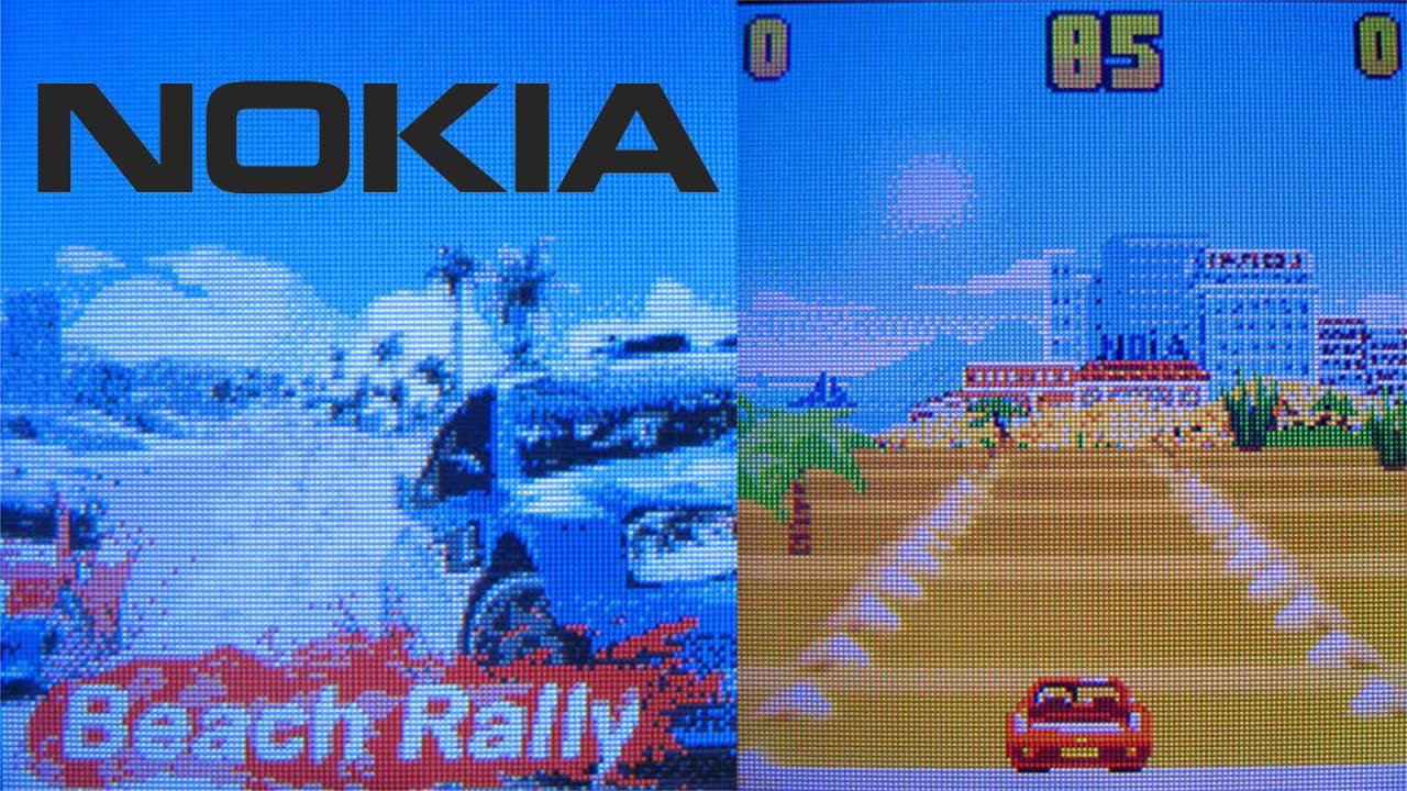 Beach Rally JAVA GAME -RARE VERSION! (Nokia 101) смотреть онлайн