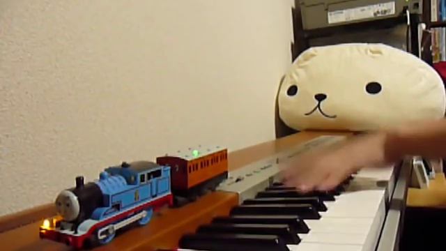 Thomas and Friends Theme (Engine roll call) on Piano смотреть онлайн