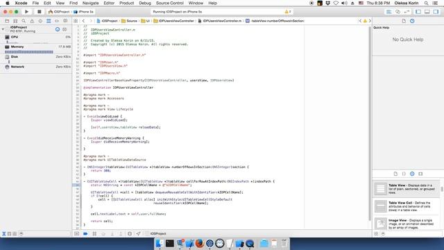 6 Objective-C UI - UITableView, bounds, переиспользование мидов смотреть онлайн