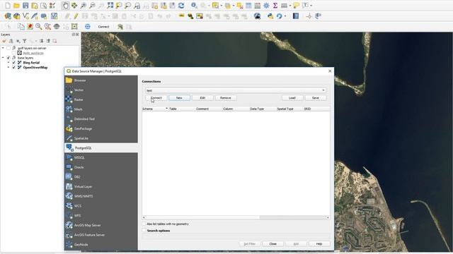 How to add PostGIS layer in QGIS смотреть онлайн