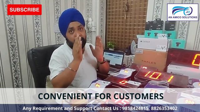 Digital Token Display | CSC Aadhar center Start Purchase Token System Machine | @BIOMETRICS смотреть онлайн