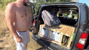 Автодом за 300€ Обзор самодельного автокемпинга Toyota Proace City