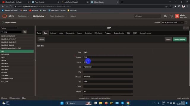 How to Refresh region automatically TO apply condition || xfactor || Oracle apex смотреть онлайн