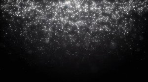 Glowing Silver Dust Particles Background Looped Animation | Free HD Version Footage